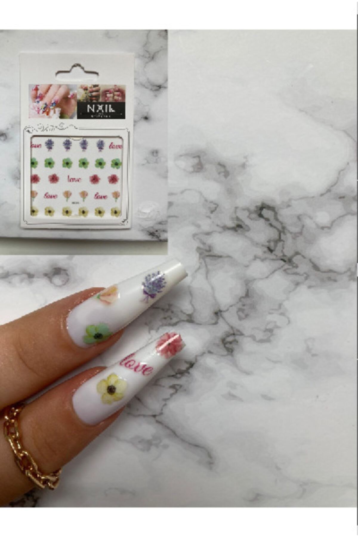 hdkozmetik Silüet Tırnak Dövmesi,tırnak Tattoo,nail Art ,tırnak Sticker.