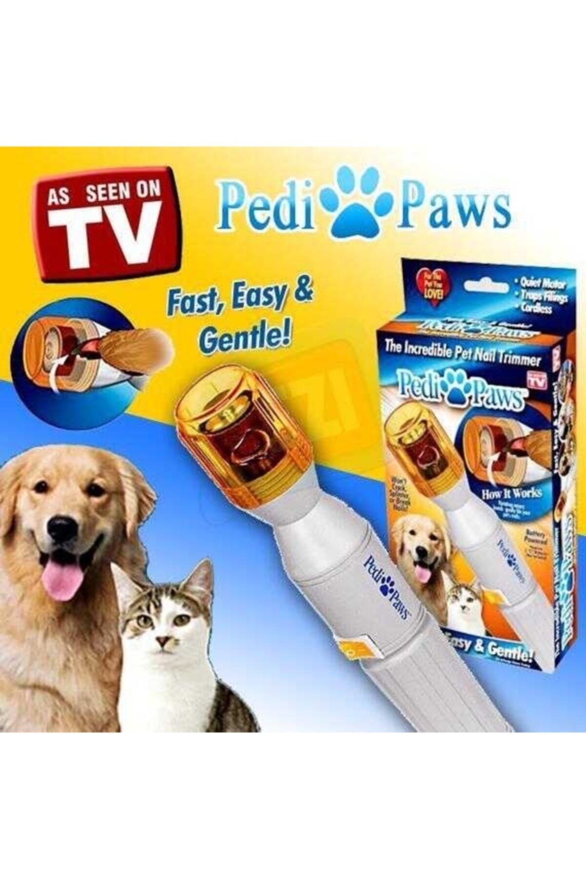 Mbois Pedi Paws Kedi Köpek Evcil Hayvan Tırnak Törpüsü Düzeltici