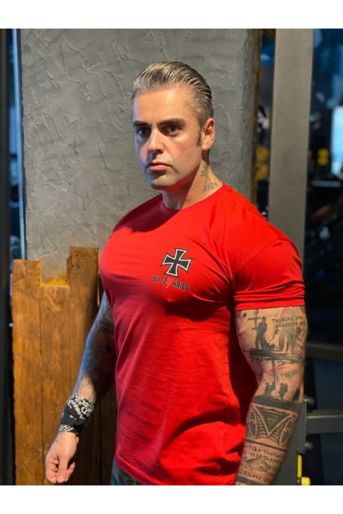 BOB GYM Bob Oversıze Kırmızı Blıtzkrıeg