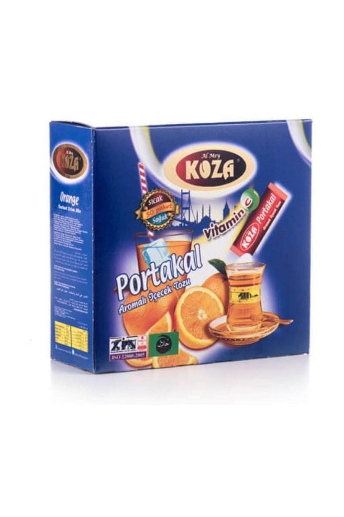 Koza Portakal Aromalı Tek Içimlik Içecek Tozu 50'li