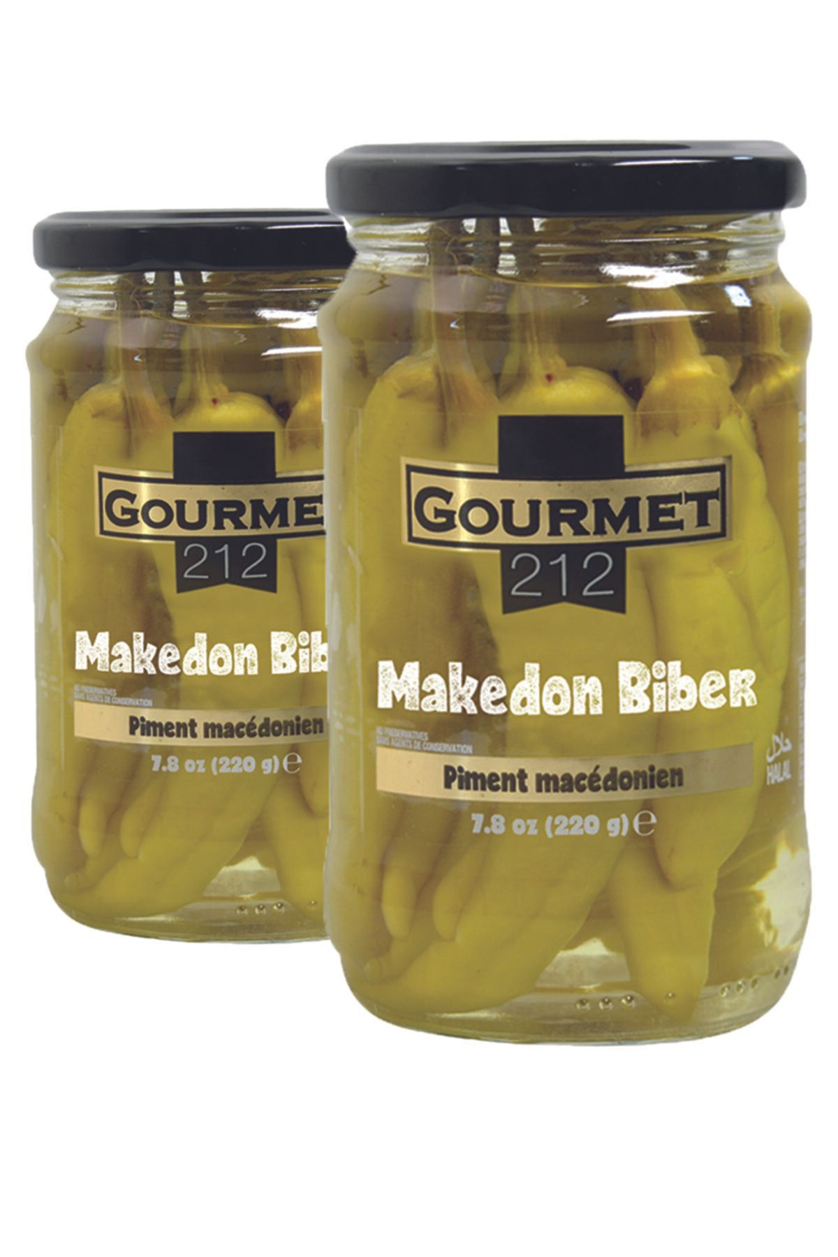 Gurme212 Bibe Turşusu (makedon Biberi), Meze (2 Adet X 320cc)