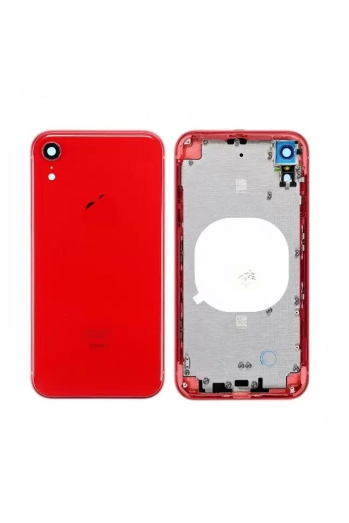 Qudex Iphone Xr Boş Kasa Arka Kapak Servis Orj Kırmızı