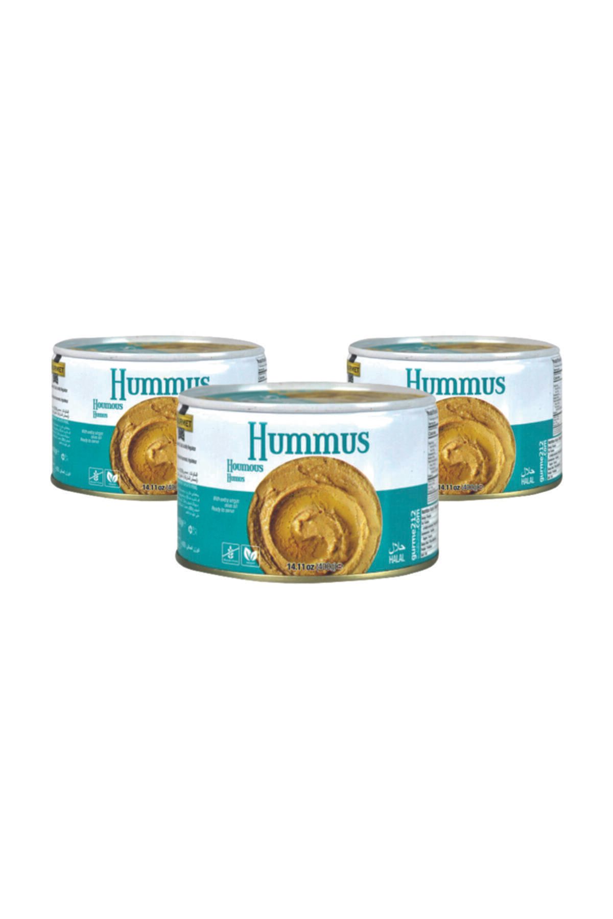 Gurme212 Humus (3 Adet X 400gr)