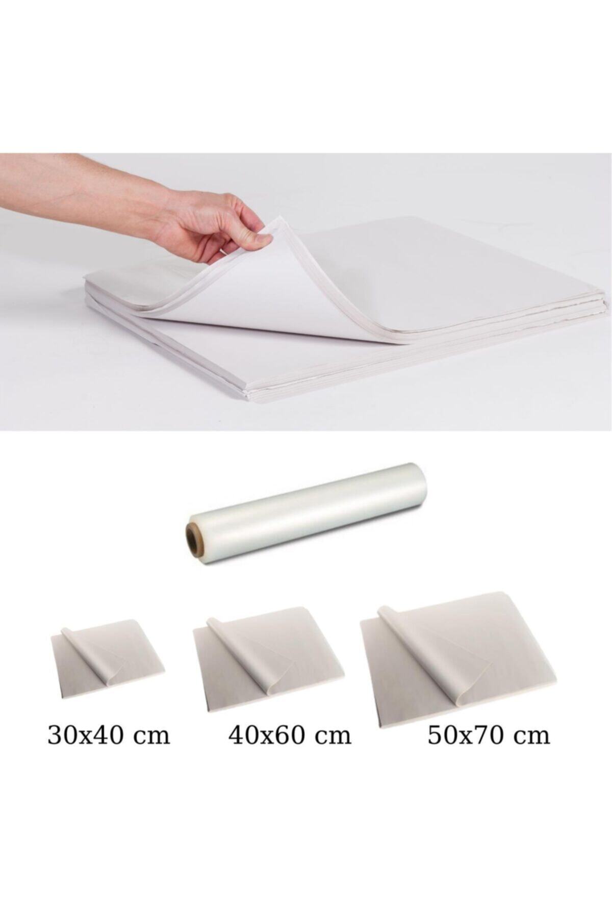 İhtiyaç Limanı Tabak Bardak Sarma Ambalaj Kağıdı 30x40+40x60+50x70 100 Adet+ Streç Filmi