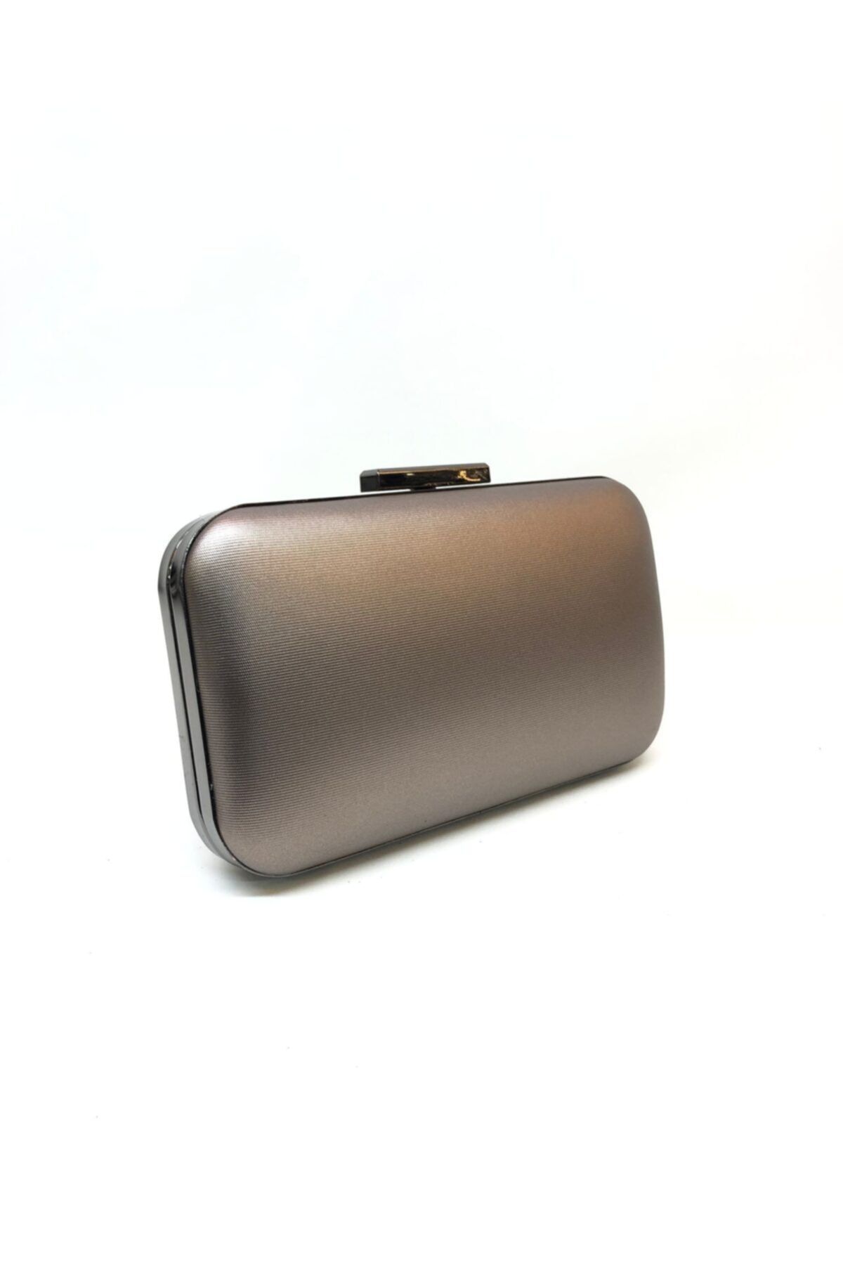 womenacs Platin Renk Kumaş Abiye Portföy Clutch Kadın Çanta Elde Ve Uzun Askılı Kullanım