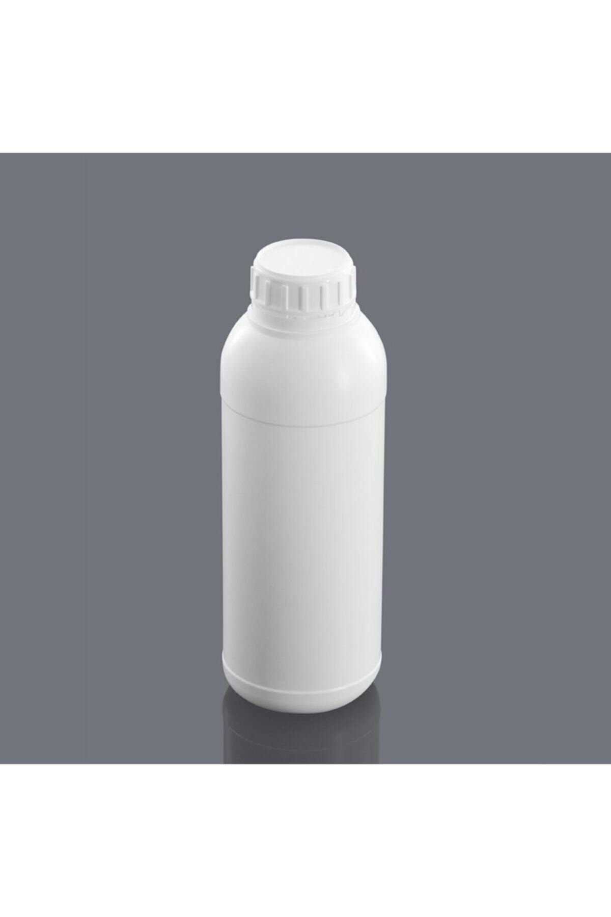 NUMUNE Şişe Plastik Yuvarlak 1000 Ml - Kilit Kapaklı 50 Adet/koli - Yüksek Kalite Hdpe