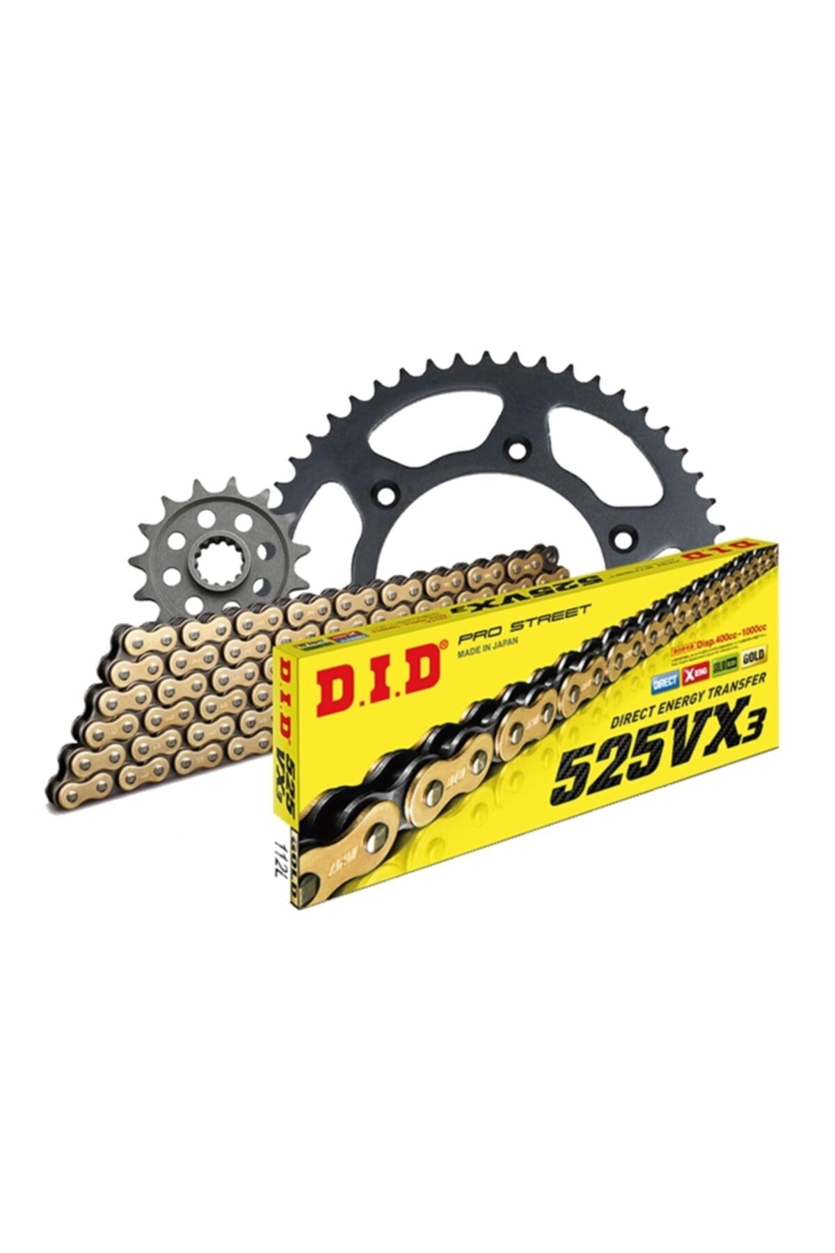 D.I.D Honda Cbf 500 04-08 Zincir Dişli Set 15t-41t