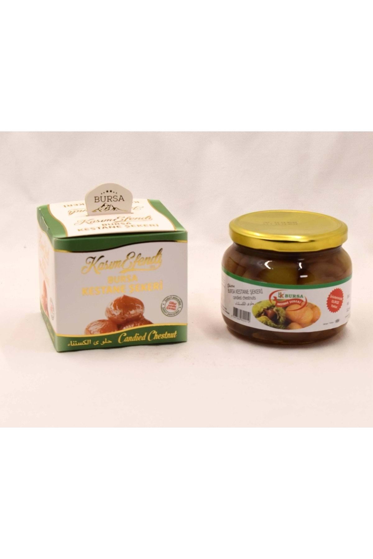 Kasım Efendi Bursa Kestane Şekeri 500 Gr Kavanoz
