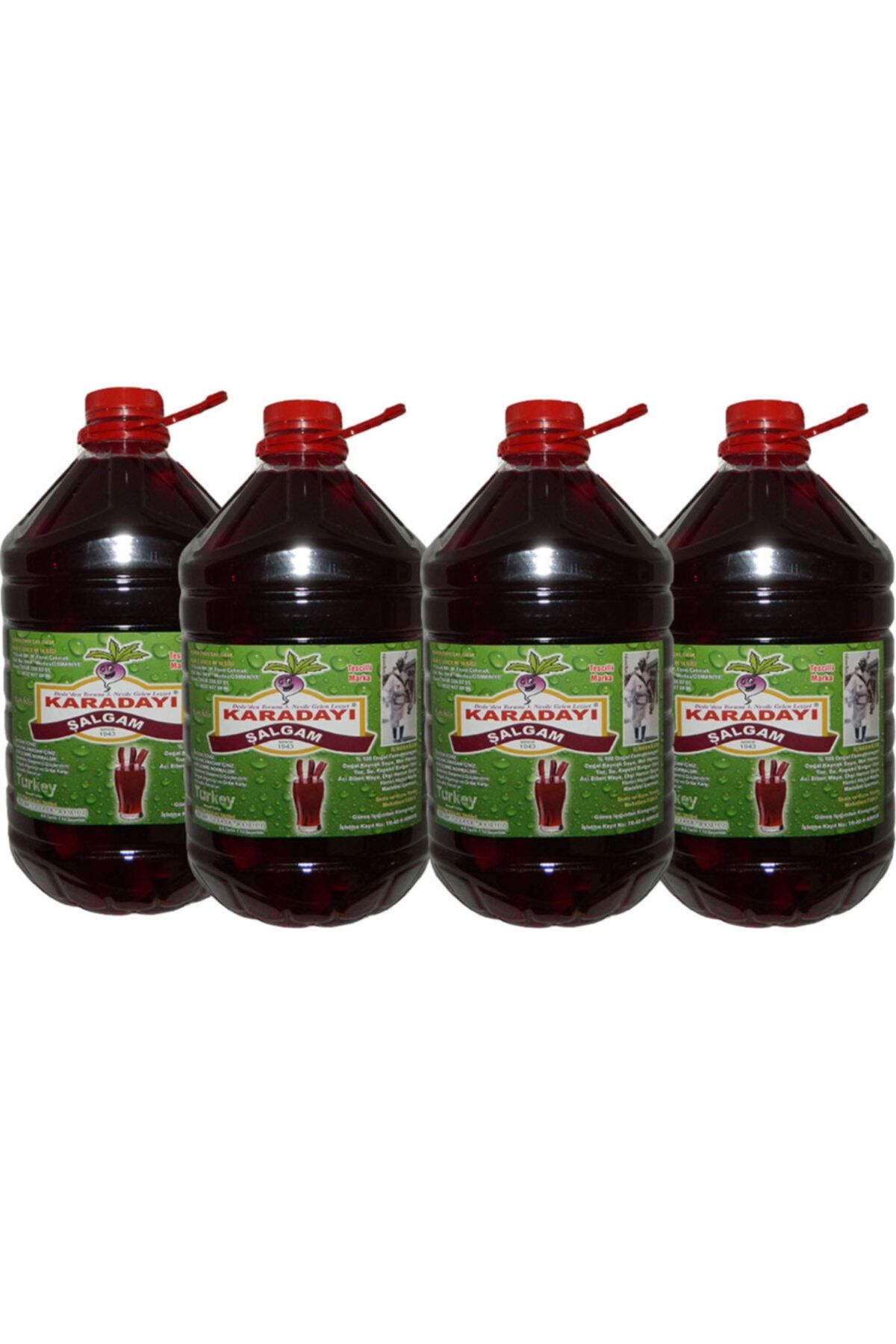 KARADAYI Şalgam Suyu 4x5 Litre