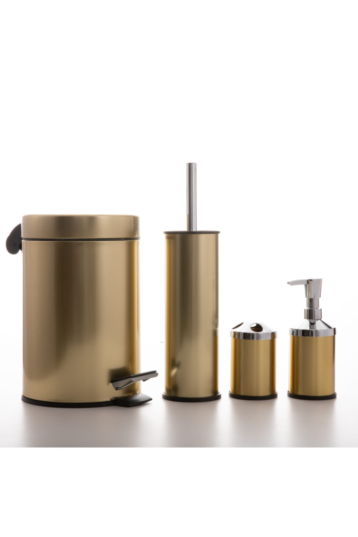 Cekinox Quality Altın Gold Banyo Seti 4 Parça