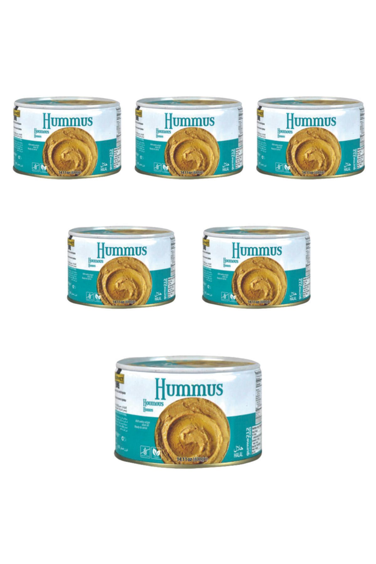 Gurme212 Humus (6 Adet X 400gr)