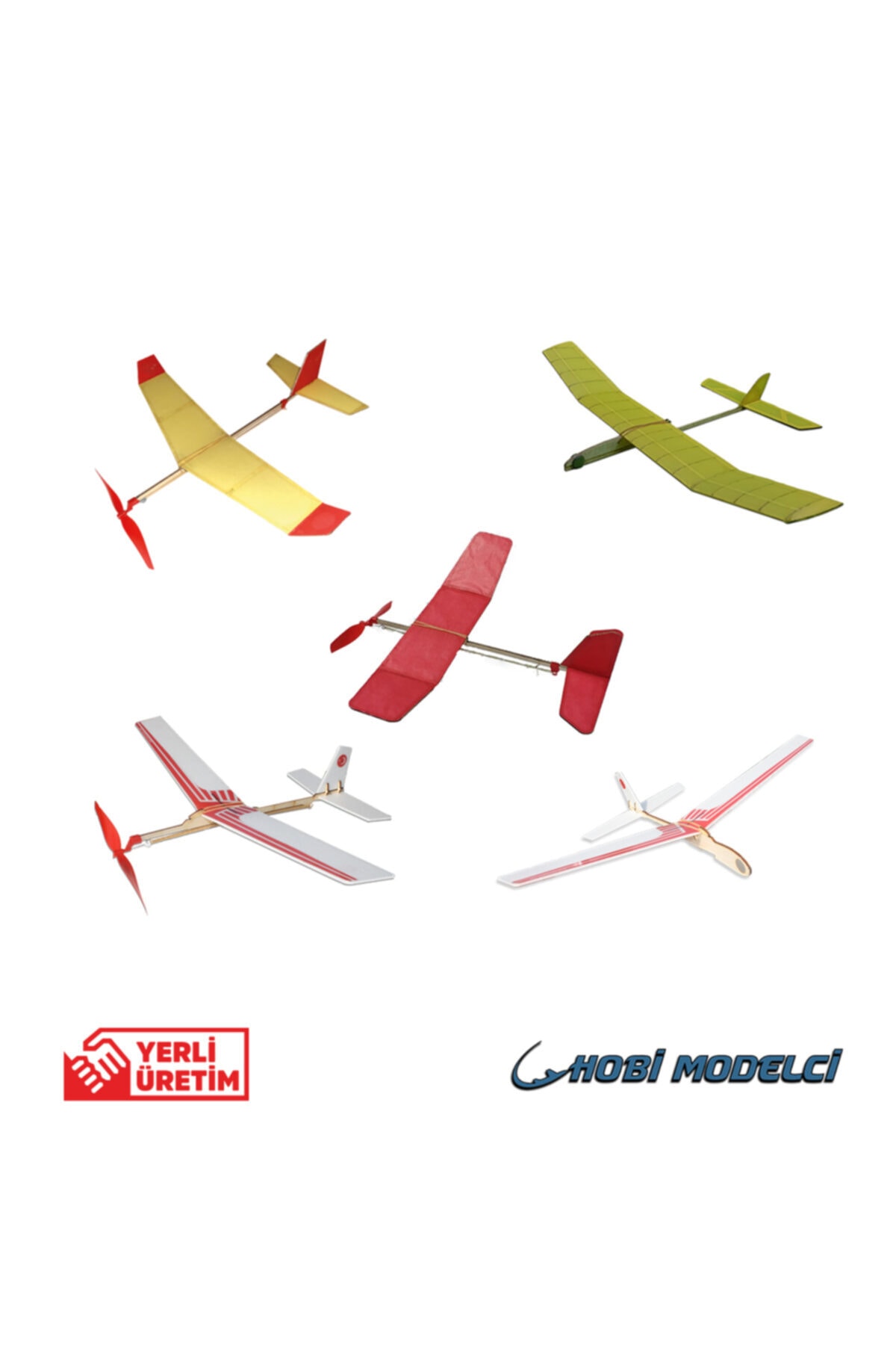 Hobi Modelci Model Uçak Karnavalı (5'li Paket)