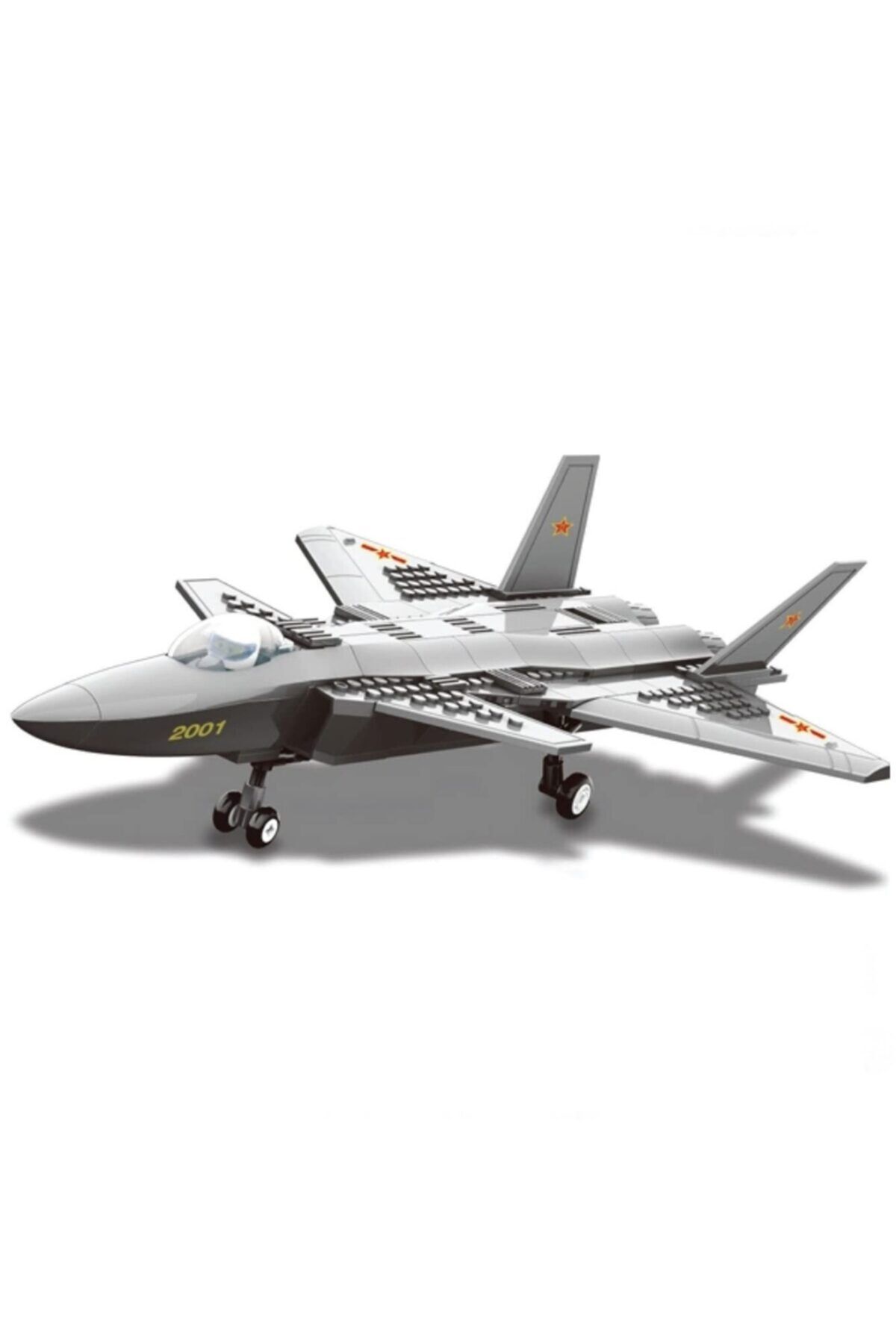 Wange Lego 290 Parça J20 Firefang Stealth Fighter - Savaş Uçağı 4003