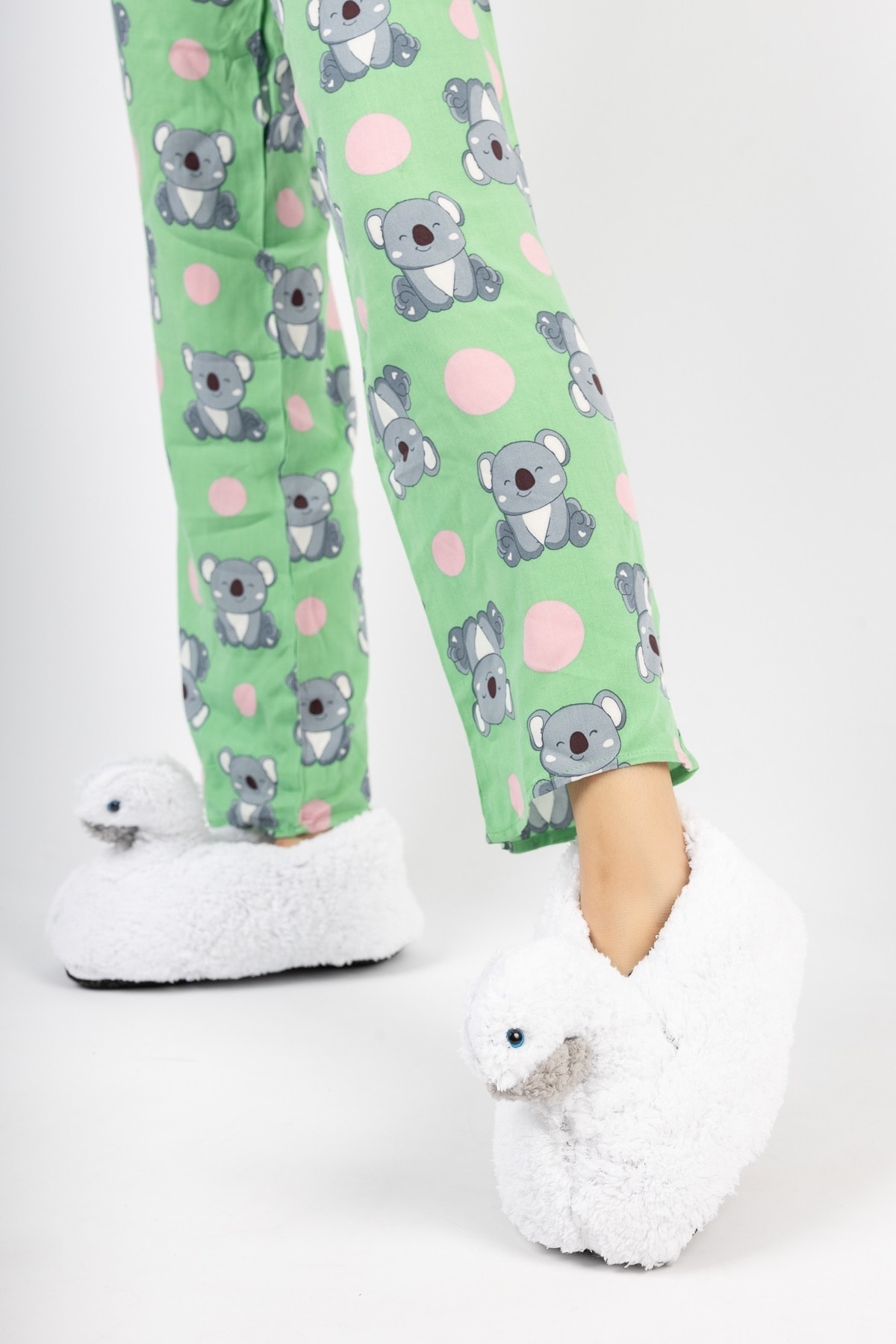 EDS Shoes Kadın Kuğu Günlük Ev Pandufu