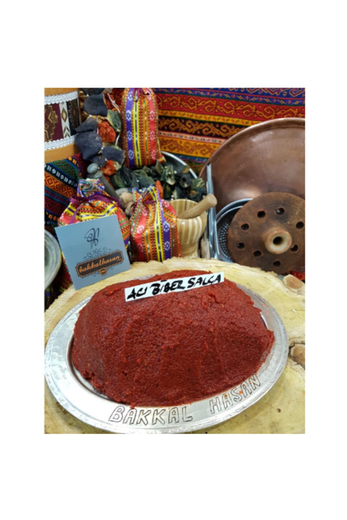 Bakkal Hasan Salça Çok Acı (maraş) - 3 Kg