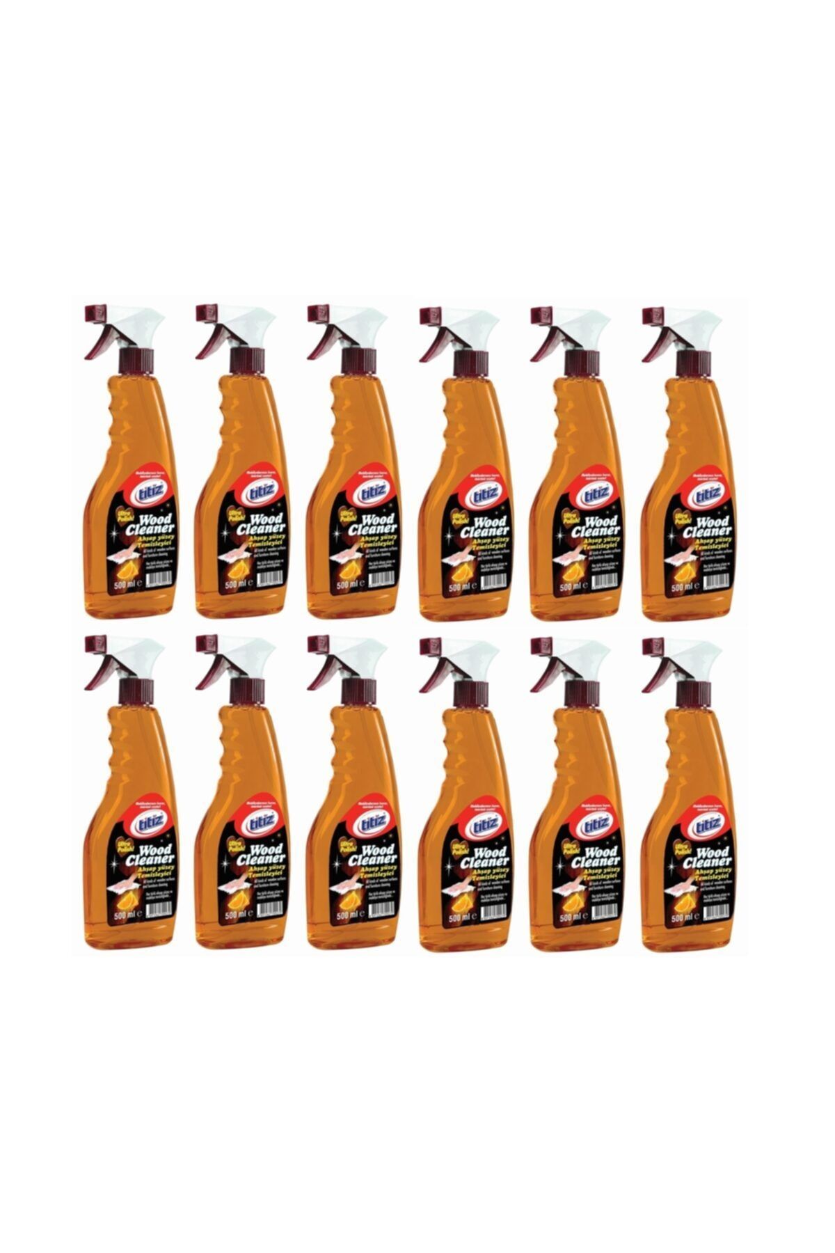 Titiz Ahşap Yüzey Temizleyici 500ml x 12 Adet