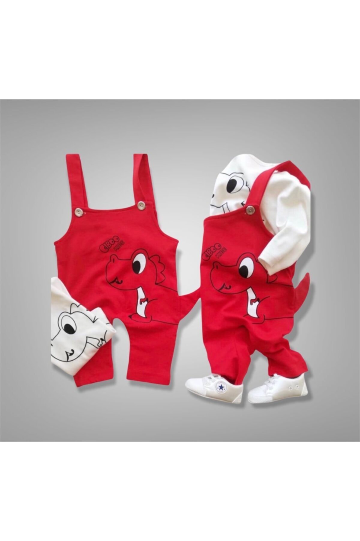 bkm22 Dinazor Baskılı 2'li Slopet Takım