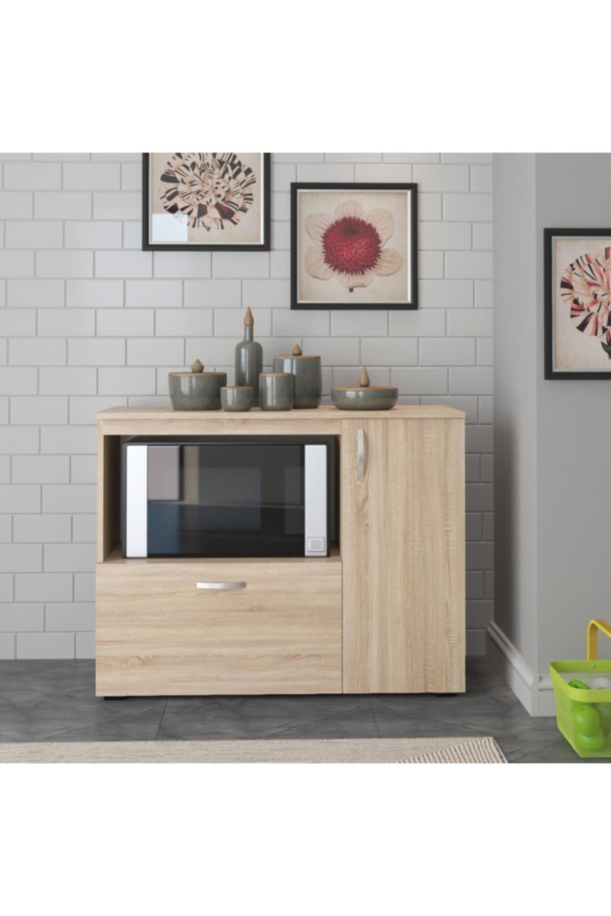 EraHome Mini Fırın Bölmeli Dolap Mutfak Ve Fırın Dolabı Sonomo