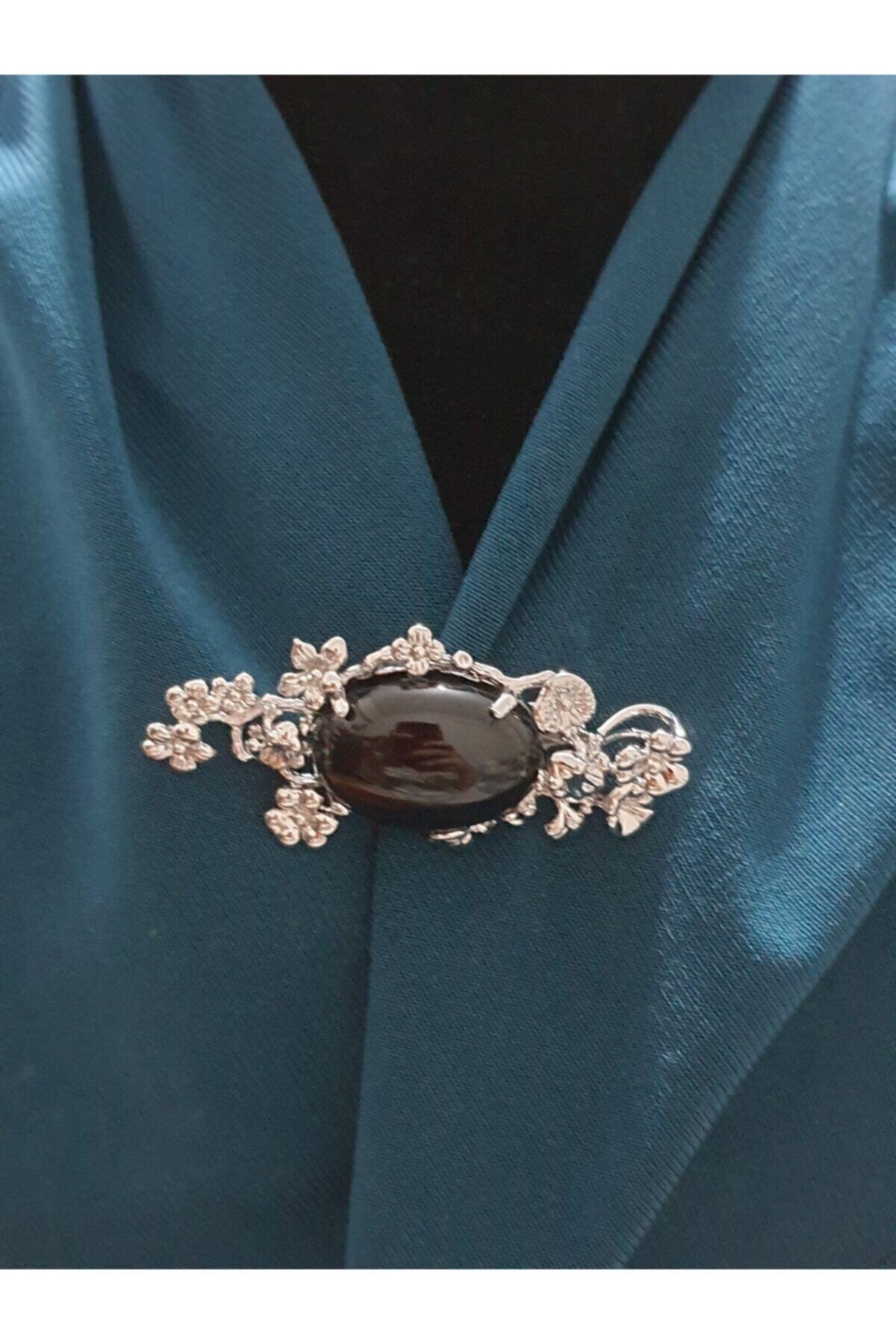 wishaccessory Kadın Siyah Broş