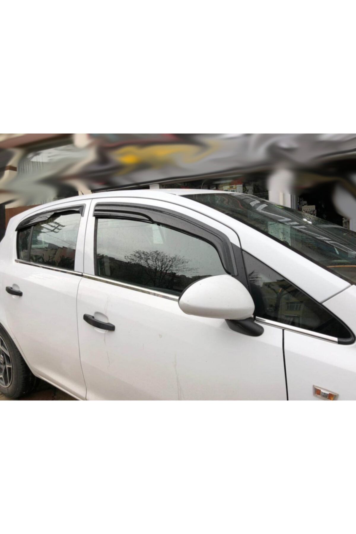 KromGaraj Opel Corsa D Krom Cam Çıtası Tk 2007 Üzeri 6prç Paslanmaz Çelik
