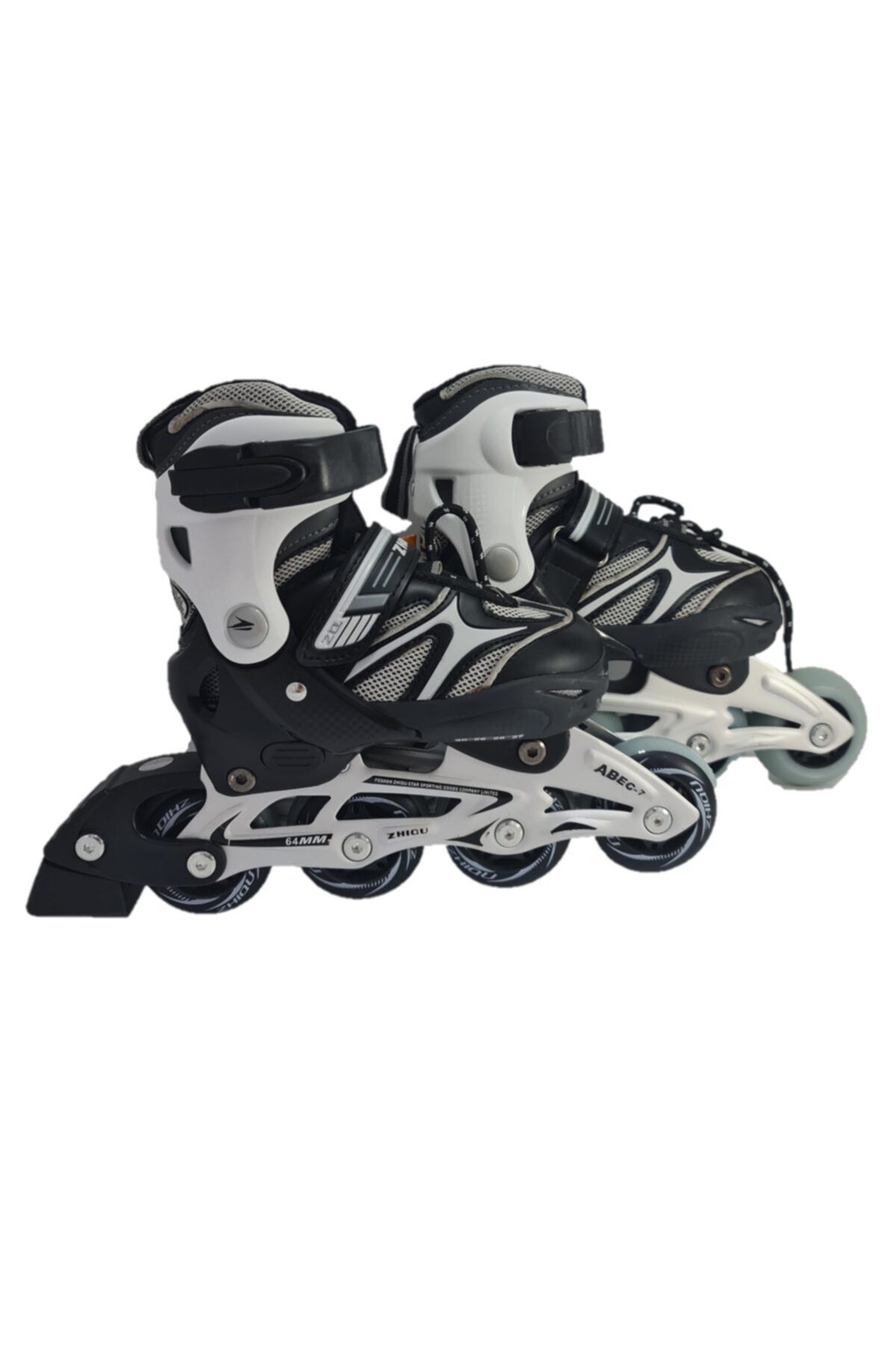 KAHRAMAN OYUNCAK Paten Xs 27-30 Alıştırma Ayarlanabilir Silikon Teker Fsports Gri