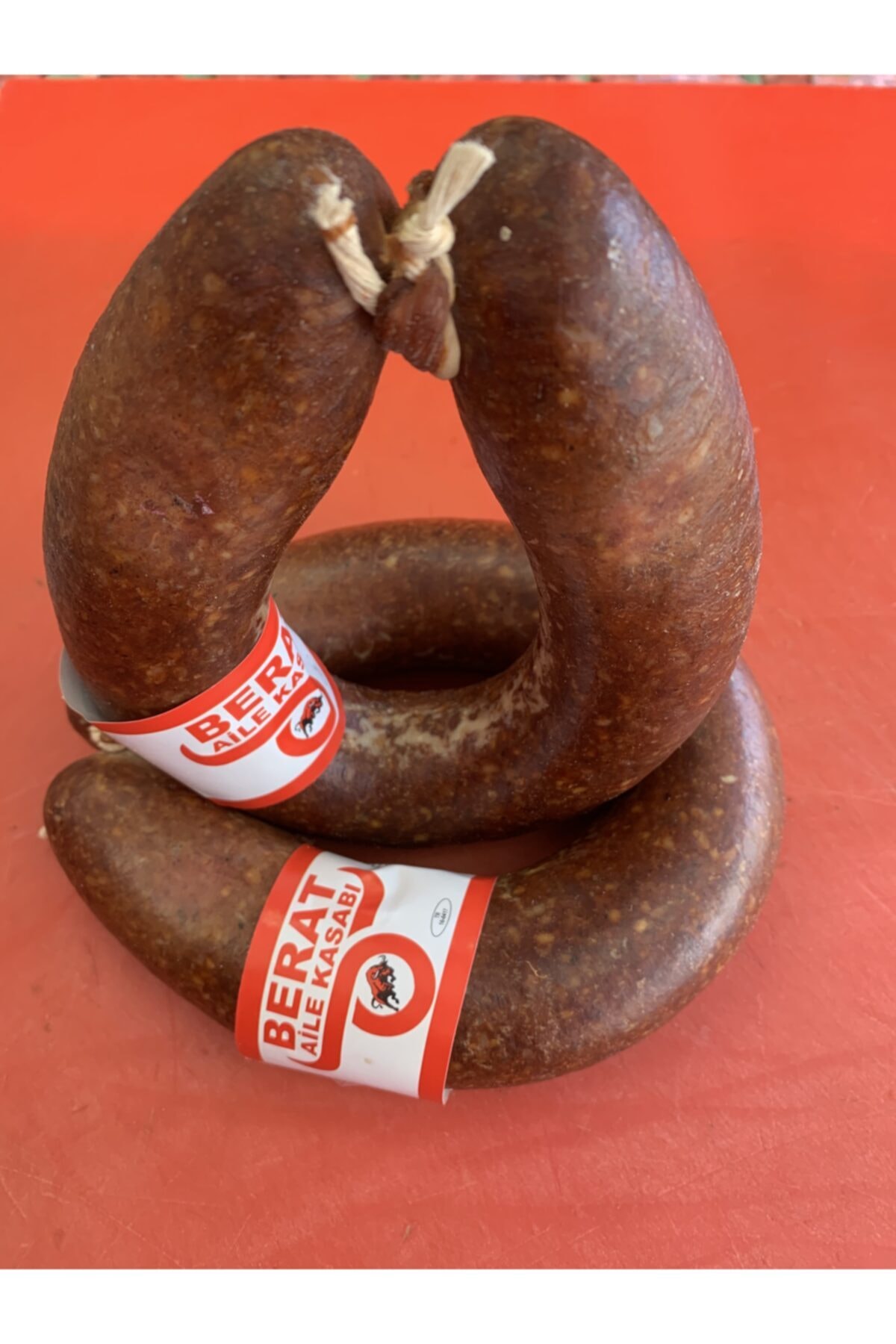 BERAT AİLE KASABI Dana Sucuk Katkısız 2 kg