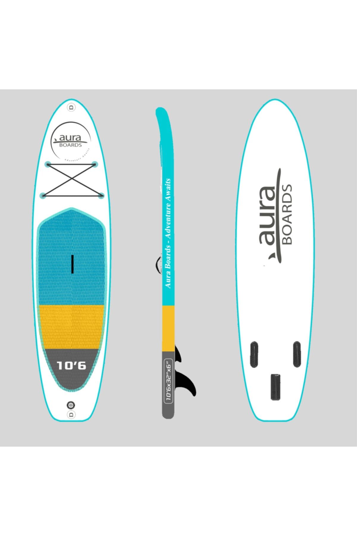 Aura Boards Aura Blue Yellow Paddle Board