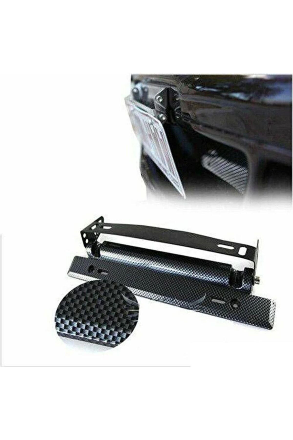 Araba Alışveriş Oto Aksesuar Tuning Mugen Karbon Plakalık