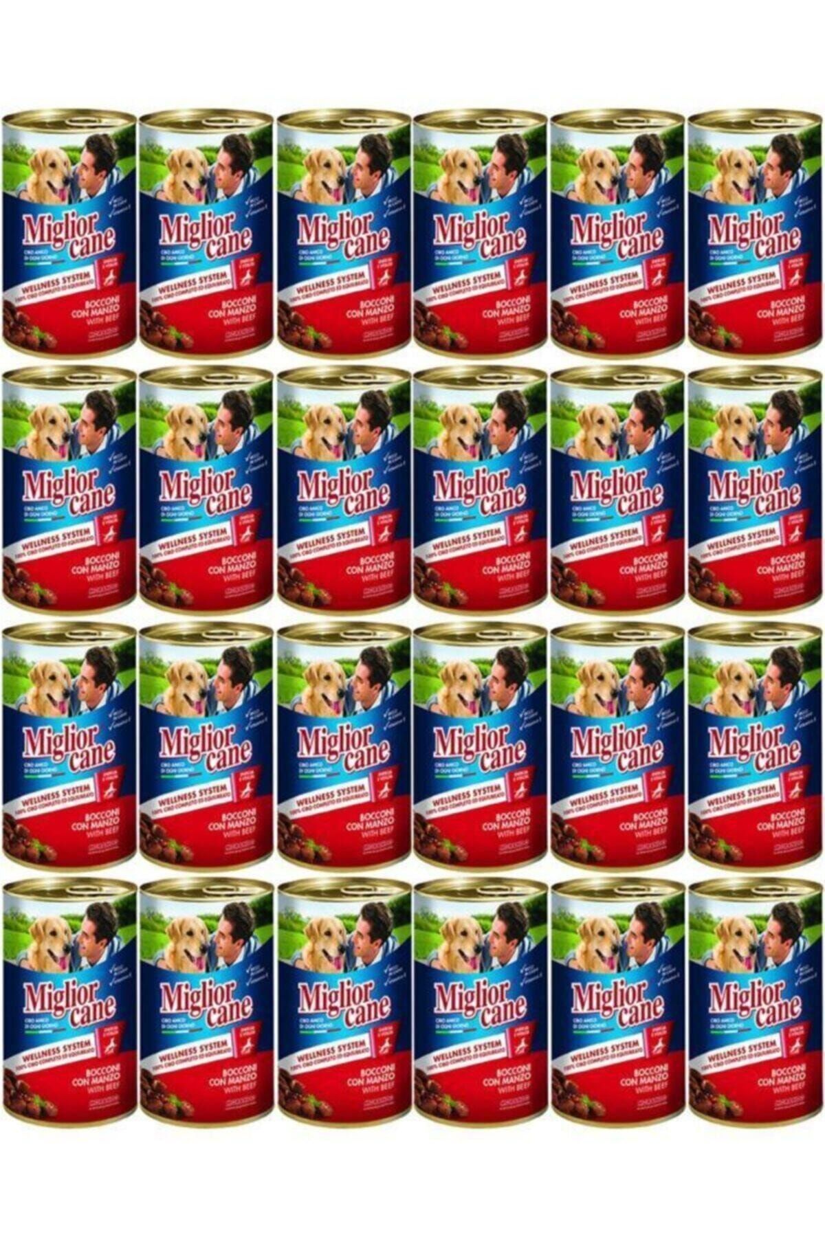 Miglior Gatto Biftekli Köpek Konservesi 405 gr x 24 Adet