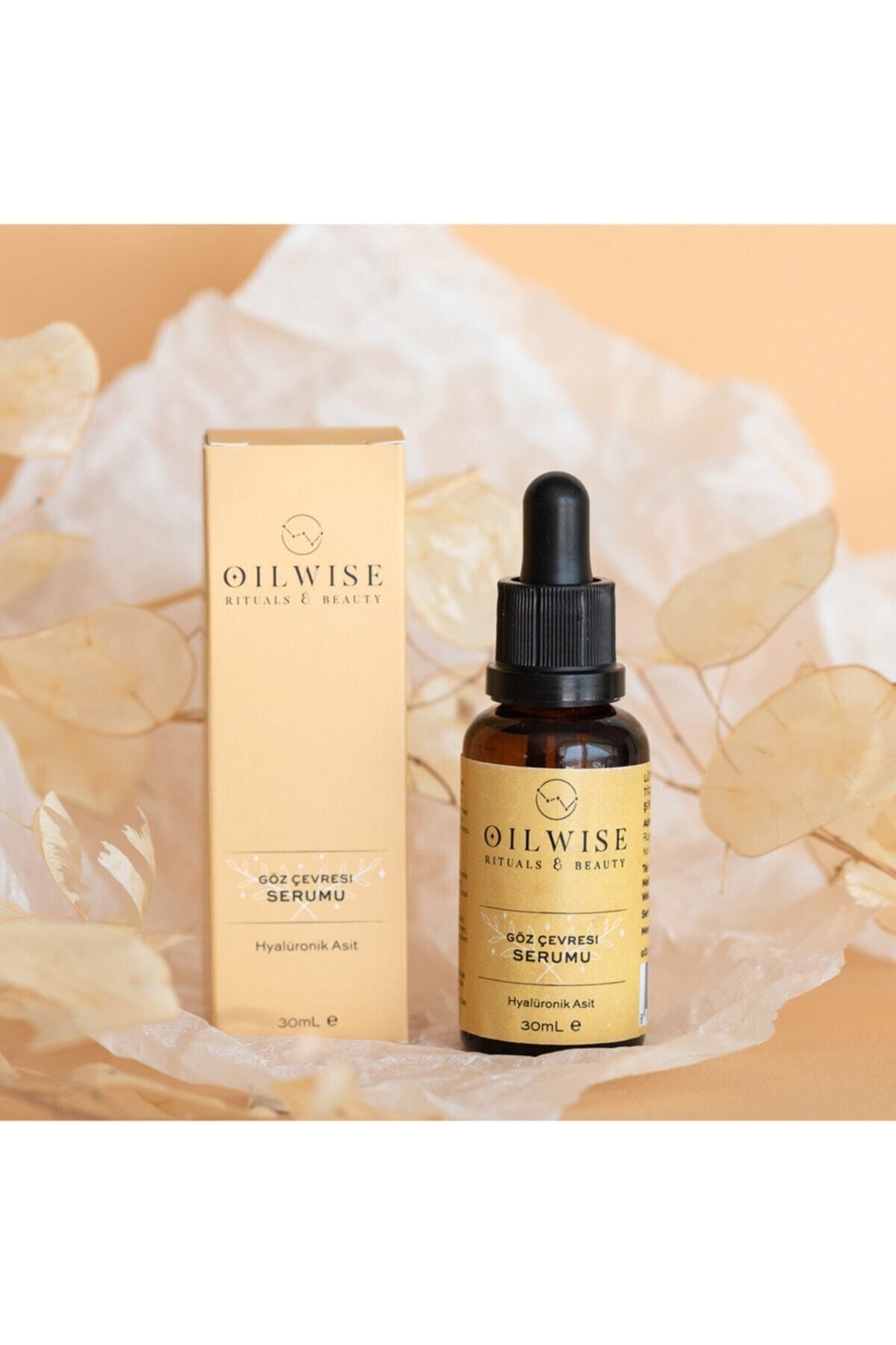 Oilwise Göz Çevresi Serumu Hyalüronik Asit Kuşburnu Çekirdeği Yağı ve Itır Uçucu Yağı İçeren