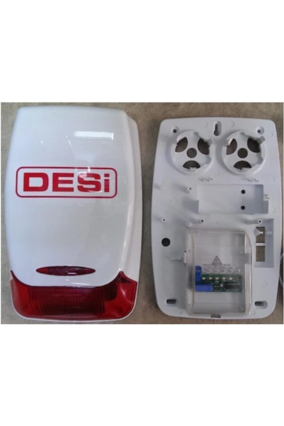 Desi Alarm Hırsız Alarm Caydırıcı Alarm Sahte Siren Desi Dummy