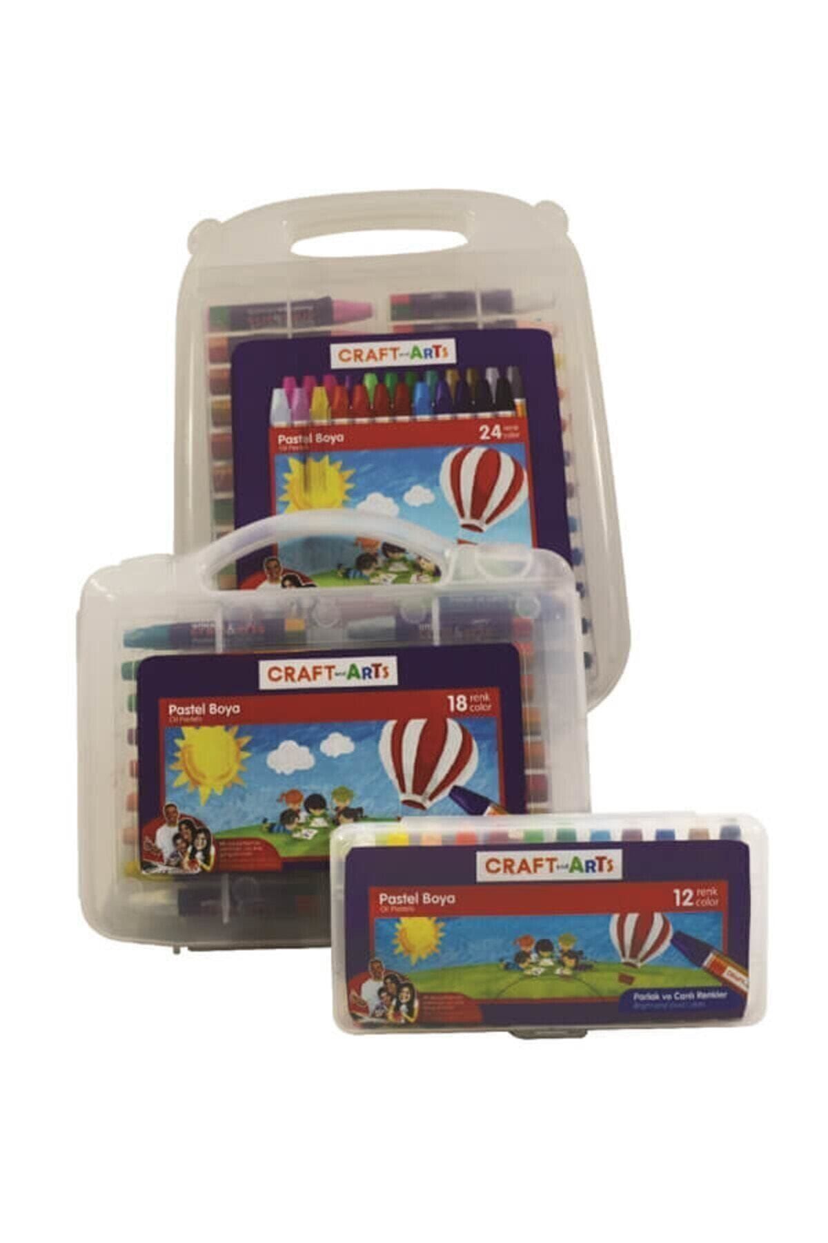 Umur Çantalı Pastel Boya Craft - Arts 18 Li U1918