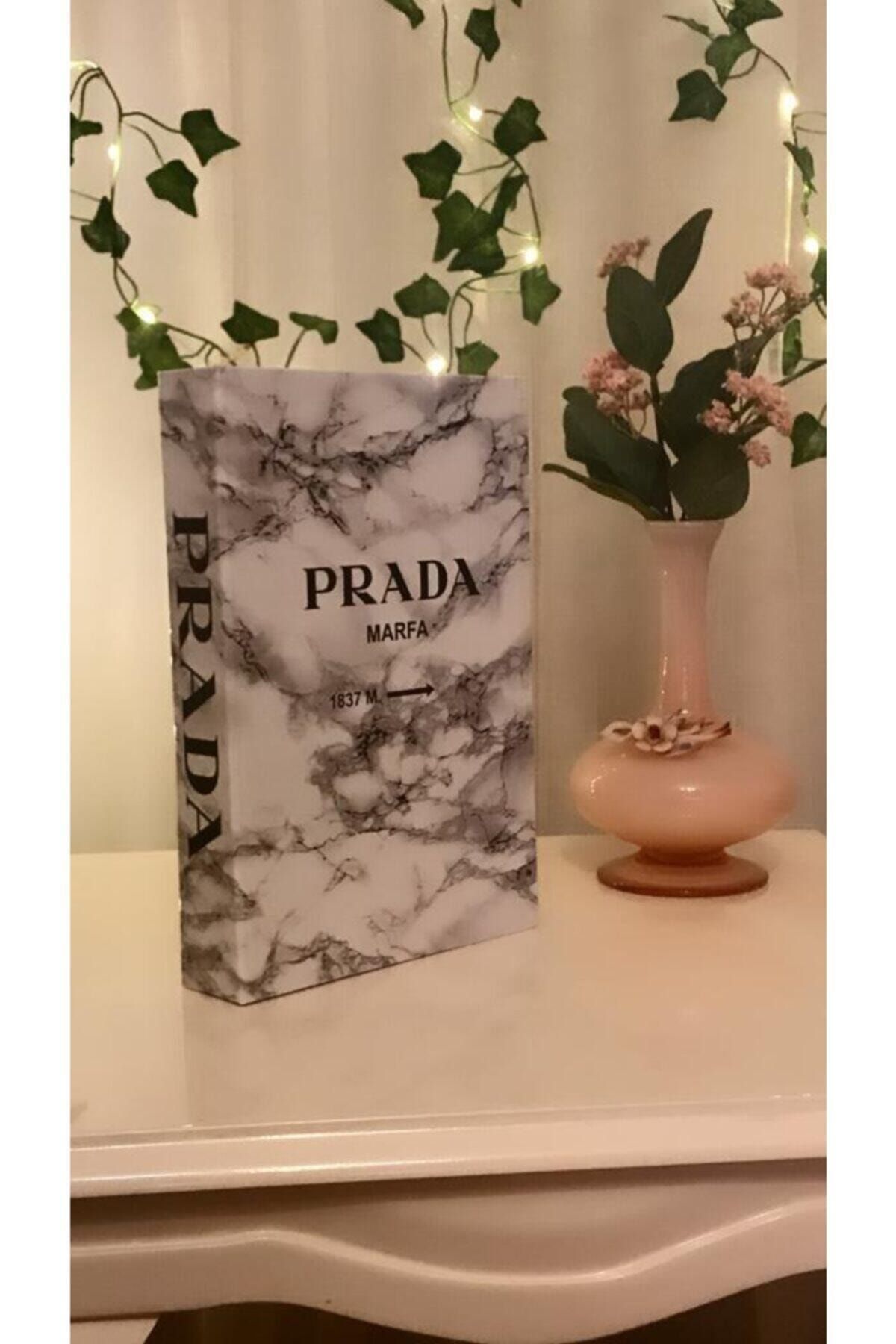 Happy Peyzaj Prada Dekoratif Kitap Kutu 27x18x4,5 cm