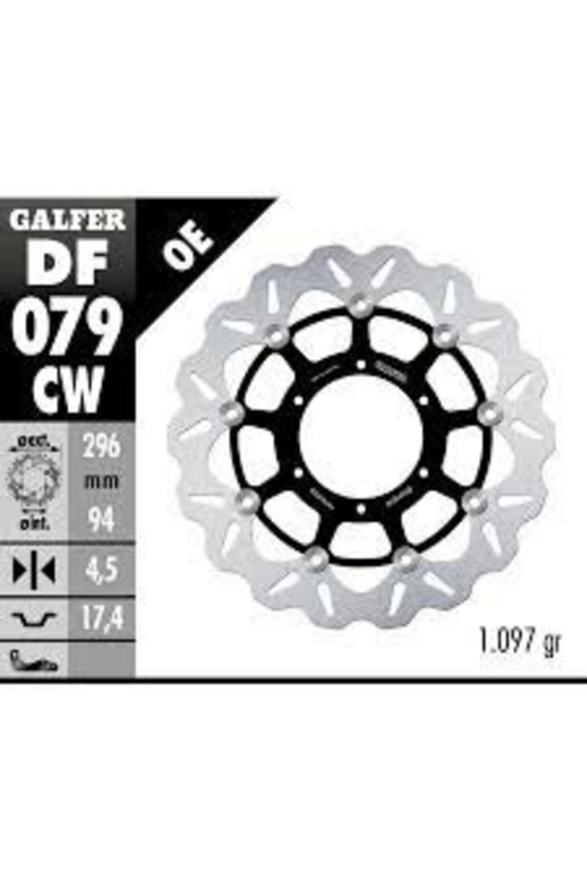 Galfer Honda Cbf 1000 06- Df079cw Ön Disk