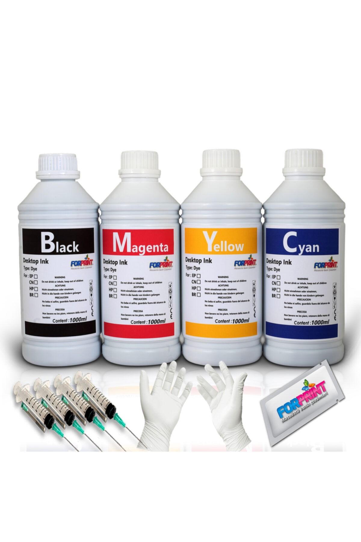 FORPRİNT Canon Pıxma G2411/g2415/g3411/g3415/g4411 Yazıcı Uyumlu Mürekkep