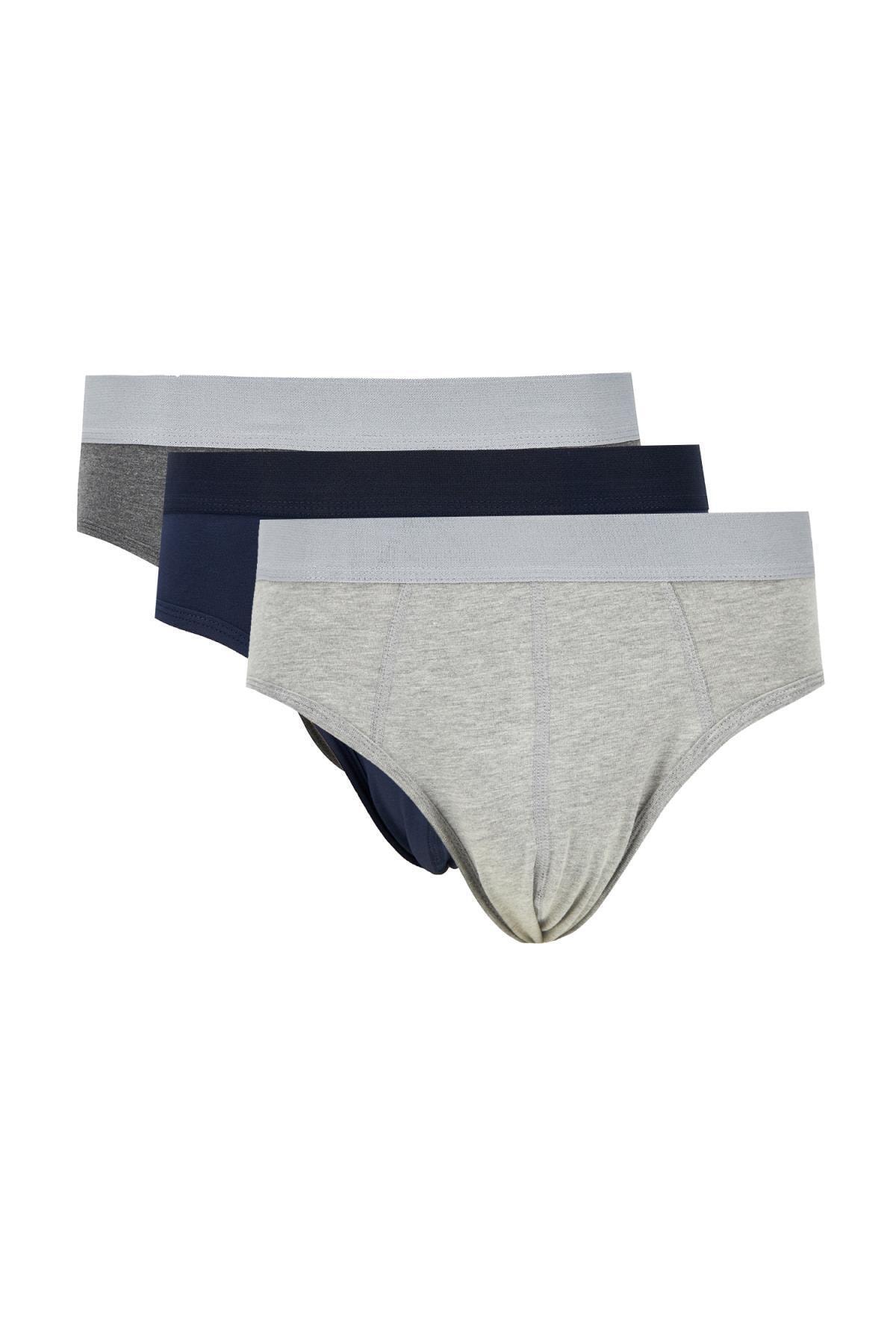 DeFacto Fit Esnek Kumaş Standart Kalıp 3'lü Slip