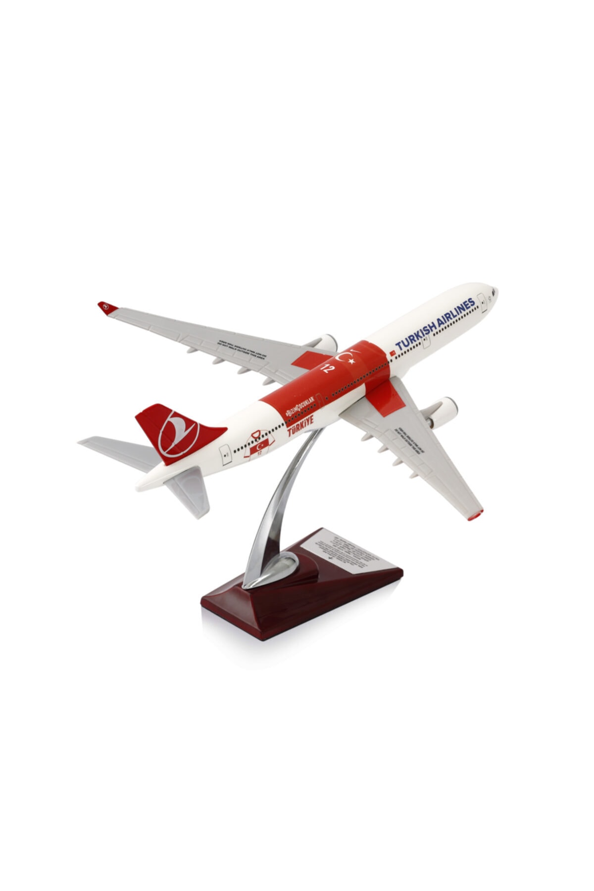 zekupp 1:200 Türkiye Millî Futbol Takımı Airbus A330-300 Thy Lisanslı Model Uçak