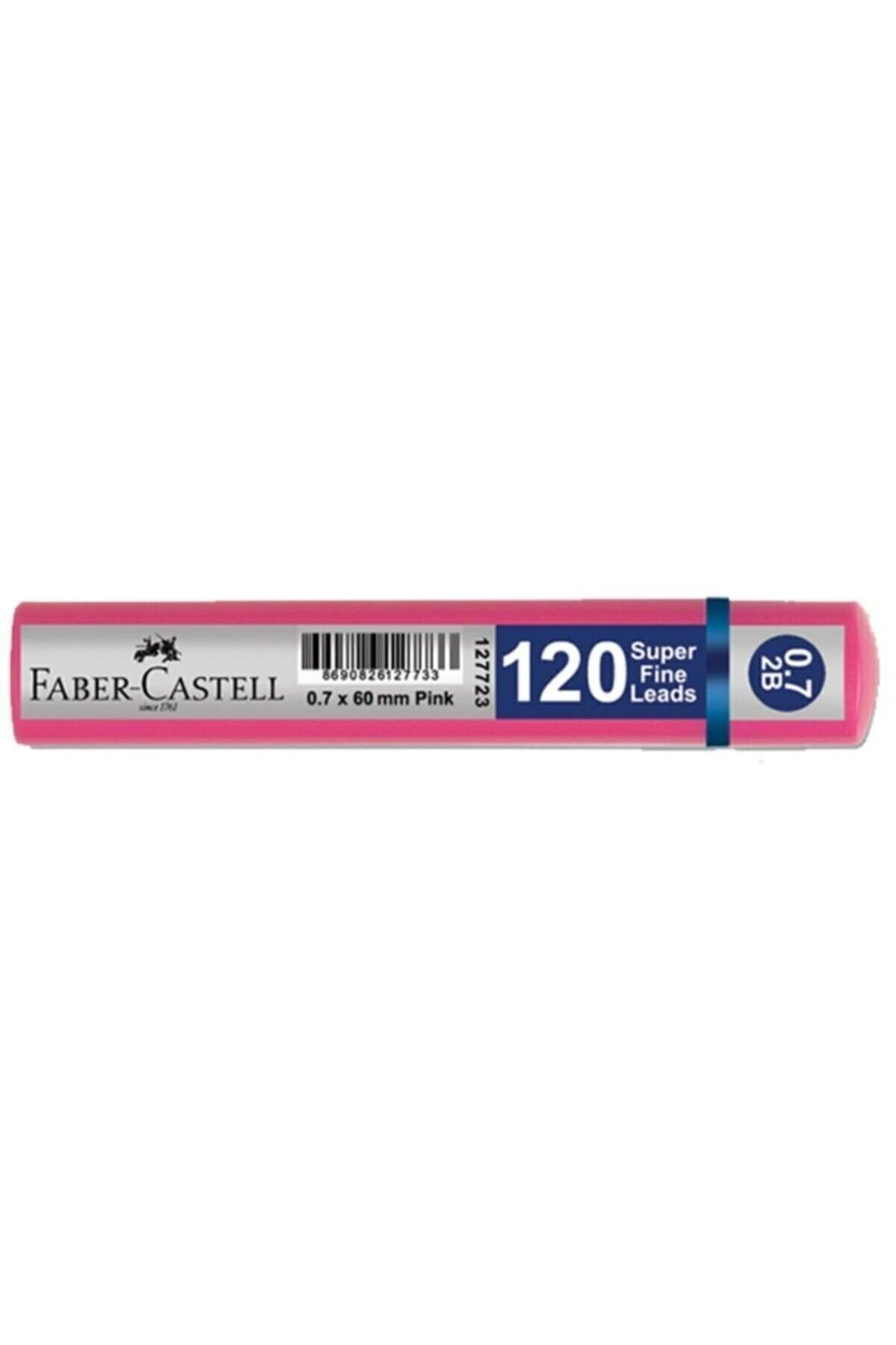Faber Castell Grip Min 0.7 2b 60mm 120`li Pembe Tüp