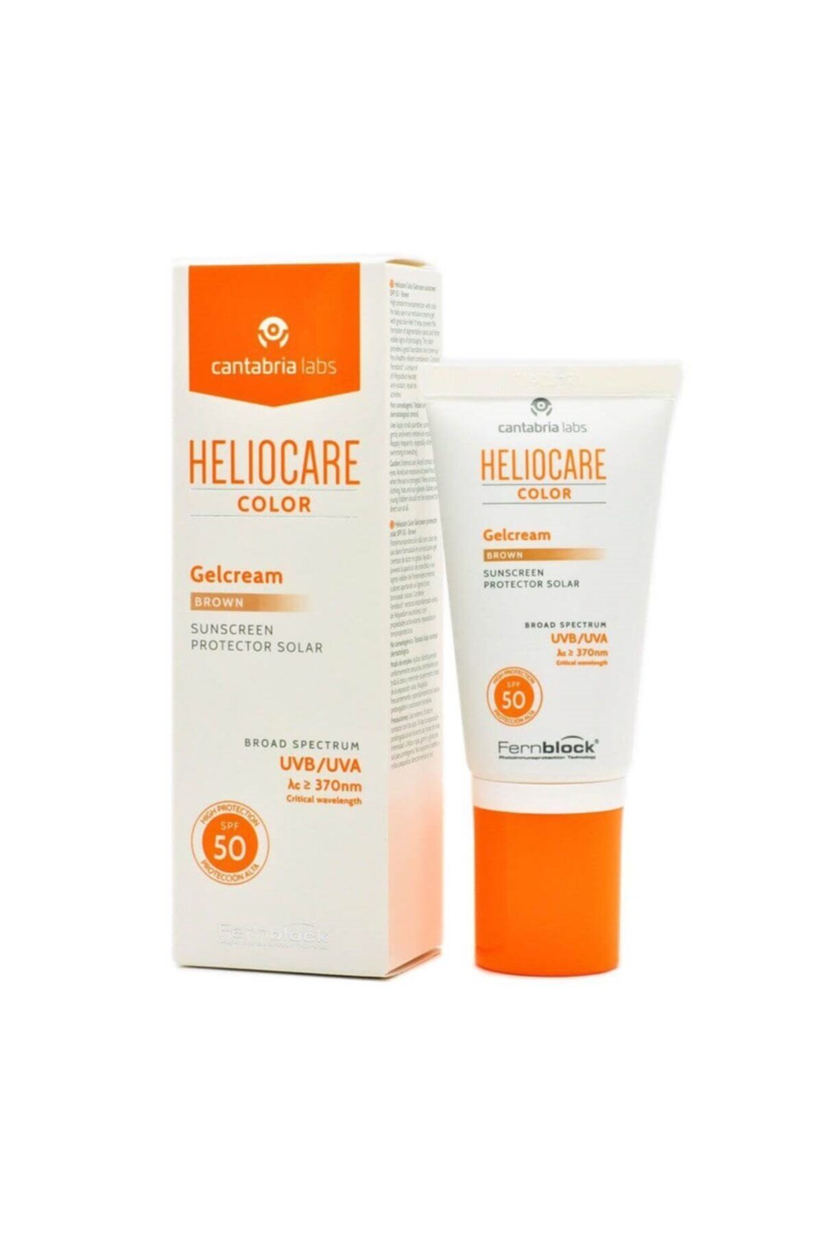 Heliocare Color Spf 50 Gelcream Brown 50ml