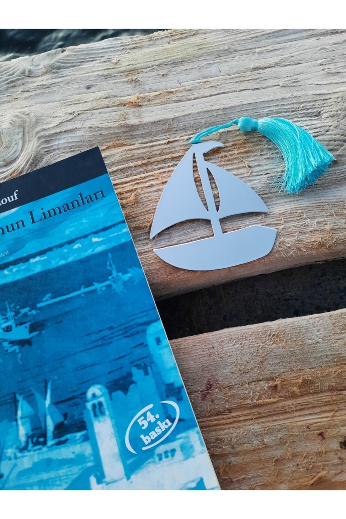 Jewelizm Yelkenli Metal Kitap Ayracı