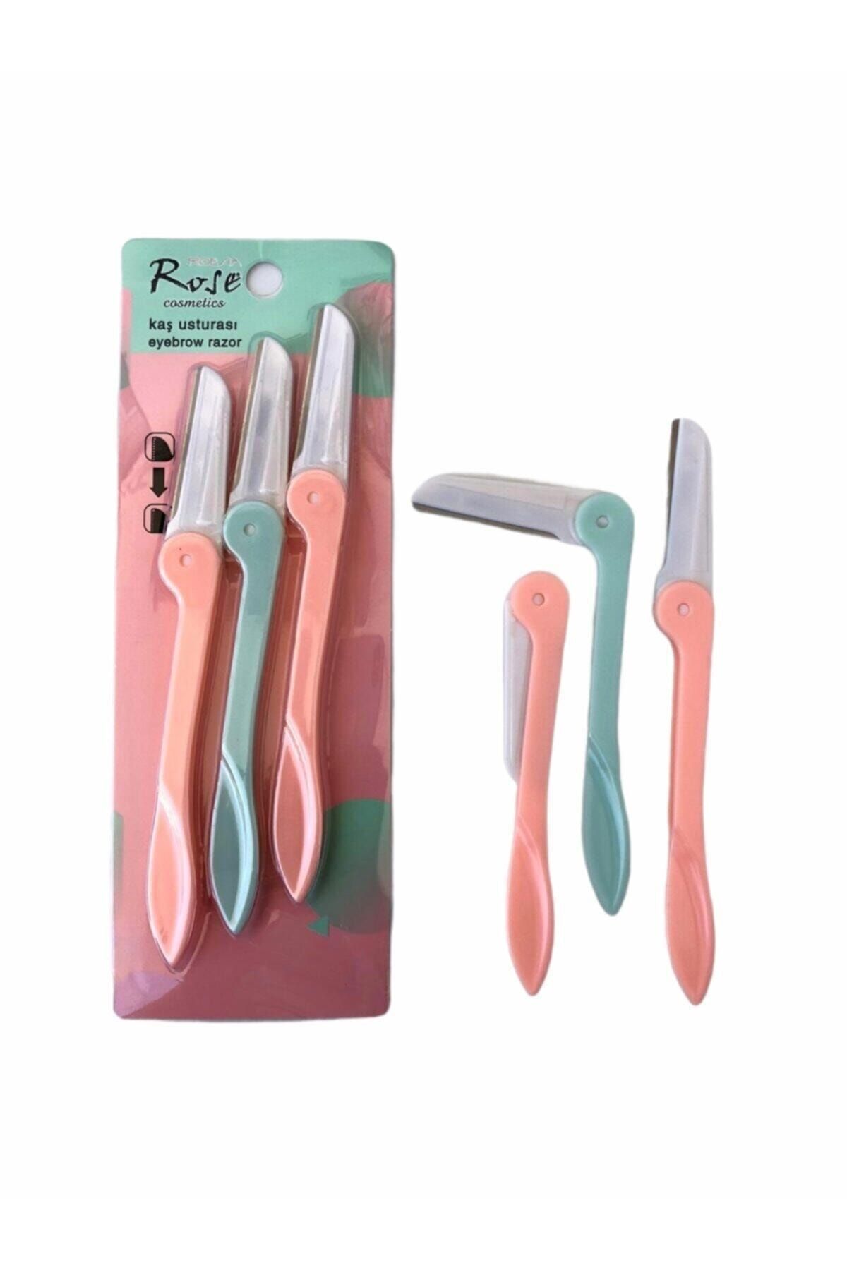 Roesıa Rose Cosmetics Rose 3'lü Kaş Usturası