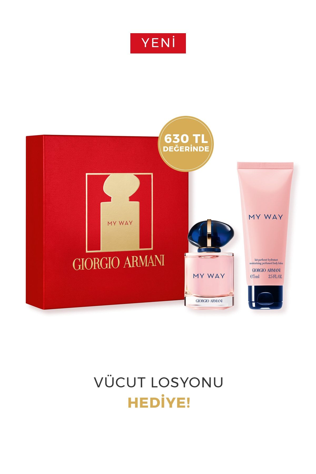 Giorgio Armani My Way Edp Kadin Parfüm Seti 30 ml 3614273613491