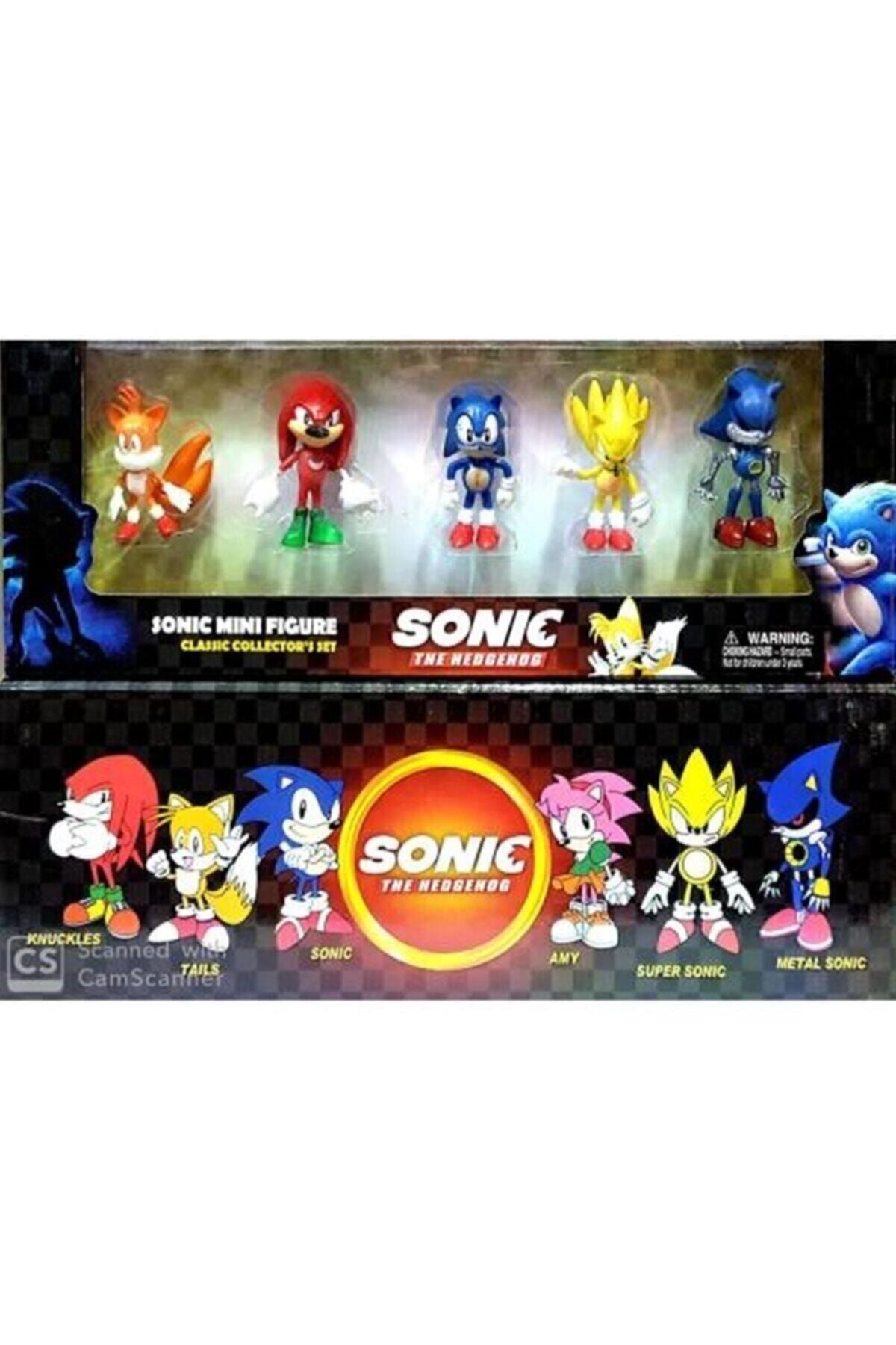 MTG OYUNCAK Sonic Oyuncak 5 Li Set Sonik Figürleri