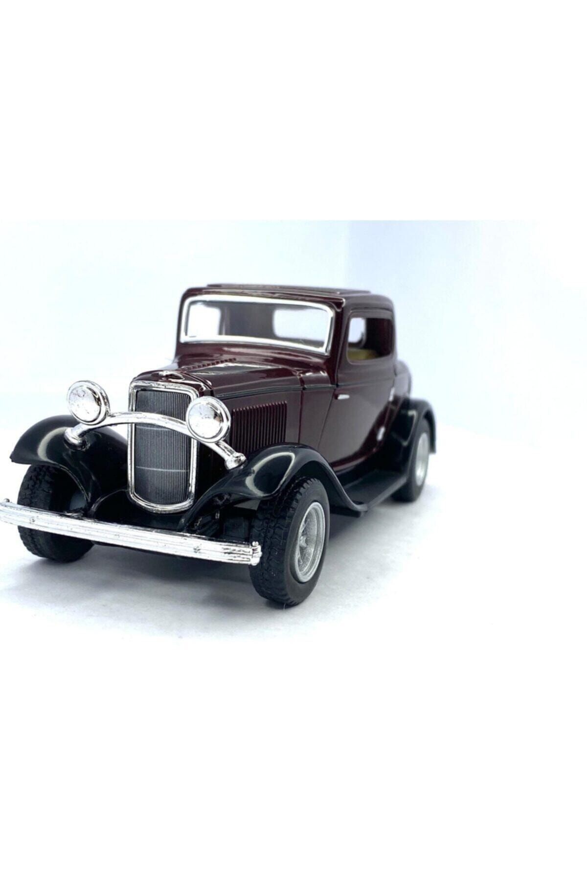 Kinsmart 1932 Ford 3-window Coupe - Çek Bırak 5inch. Lisanslı Model Araba, Oyuncak Araba 1:34