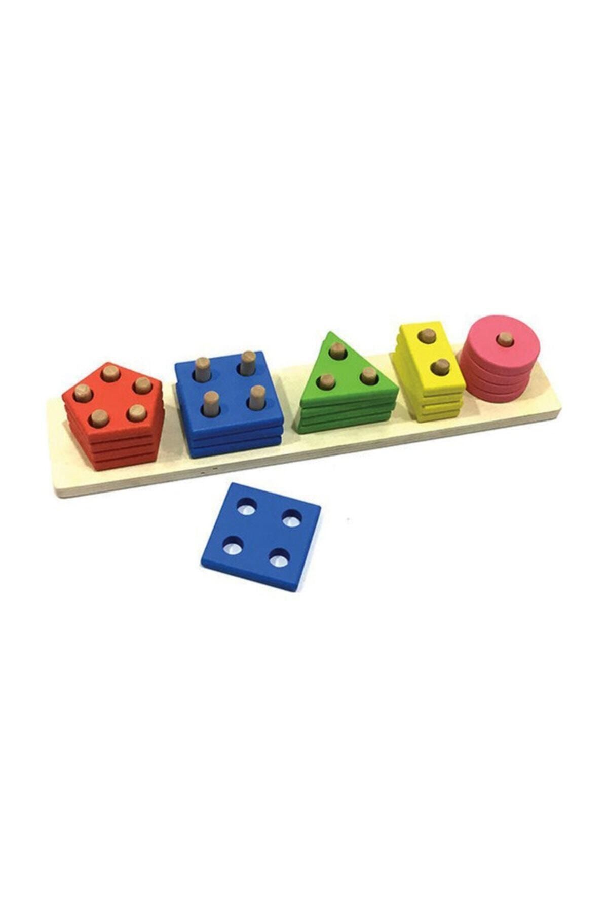 Okçu Ahşap Geometrik Şekiller