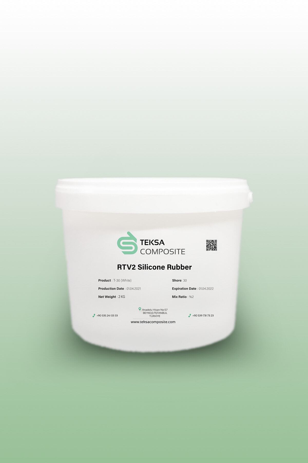 TEKSA Composite Rtv-2 Kalıp Silikonu 1. Sınıf 2kg Beyaz