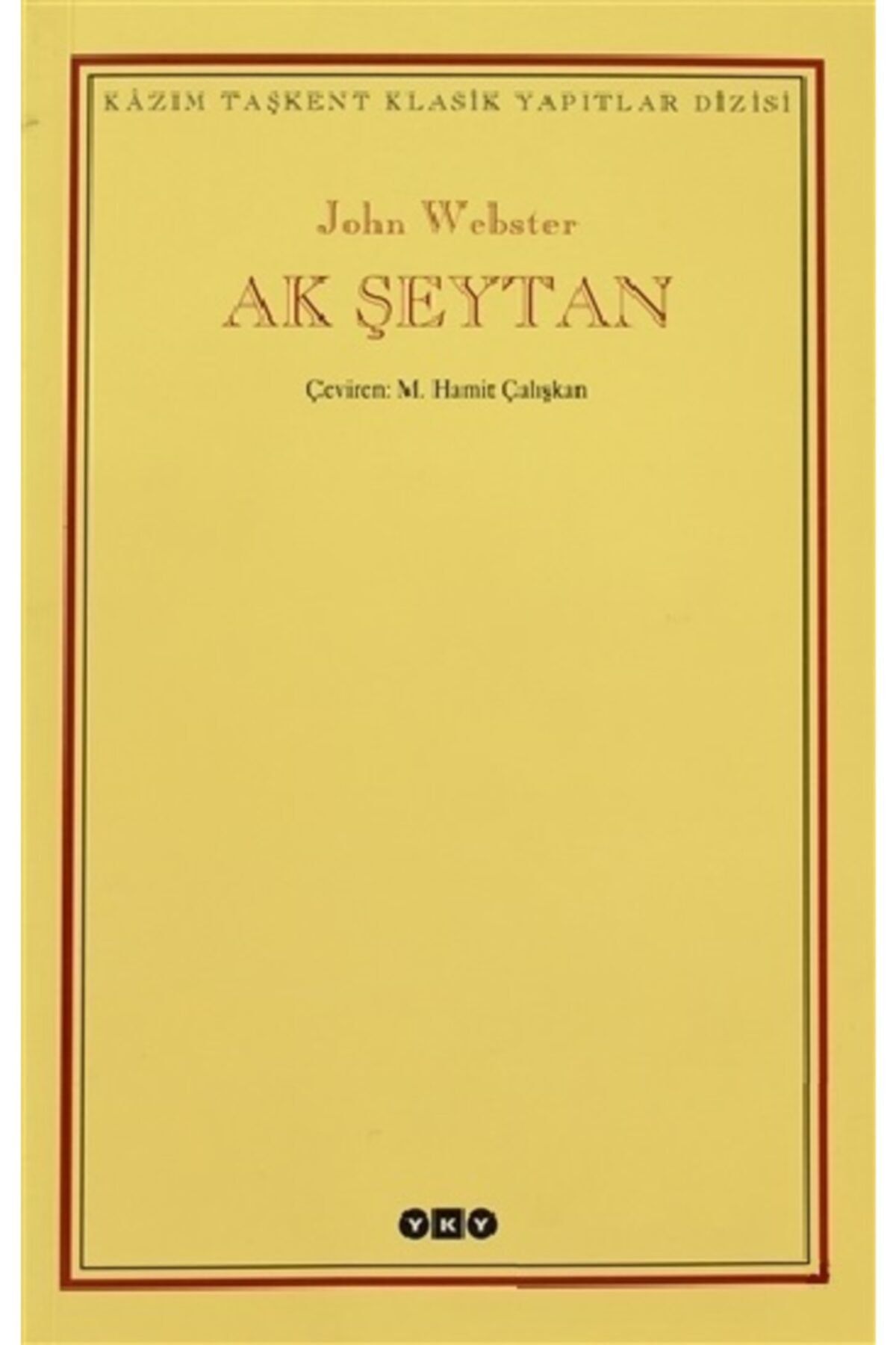 Yapı Kredi Yayınları Ak Şeytan