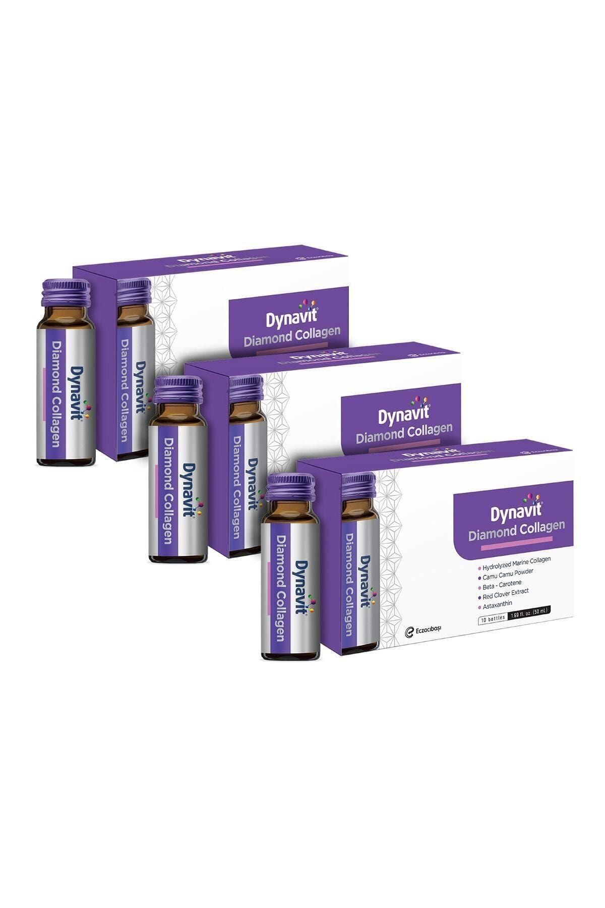Dynavit Diamond Collagen 50 ml X 10 Şişe X 3 Adet