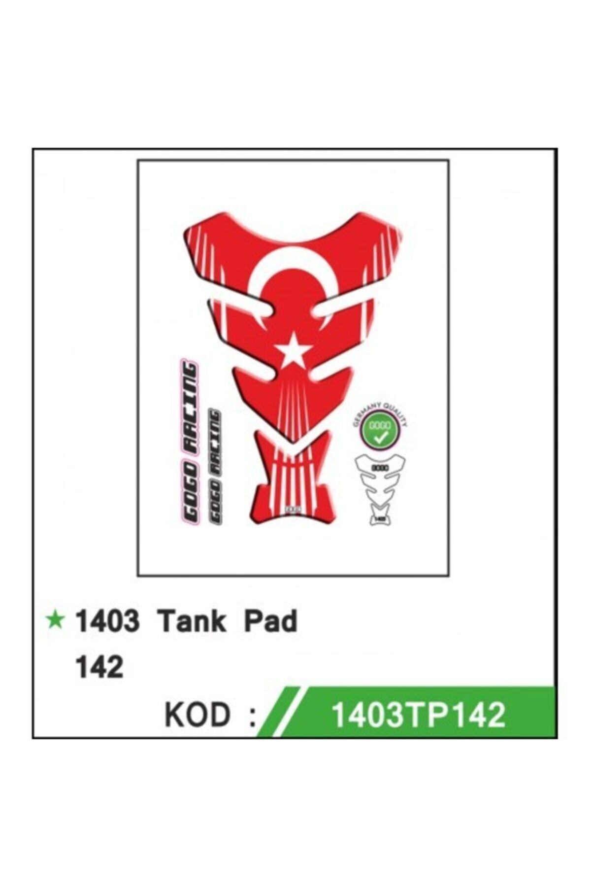 Gogo Motosiklet Tankpad 1403-142 Desing 1. Kalite Türk Bayrağı