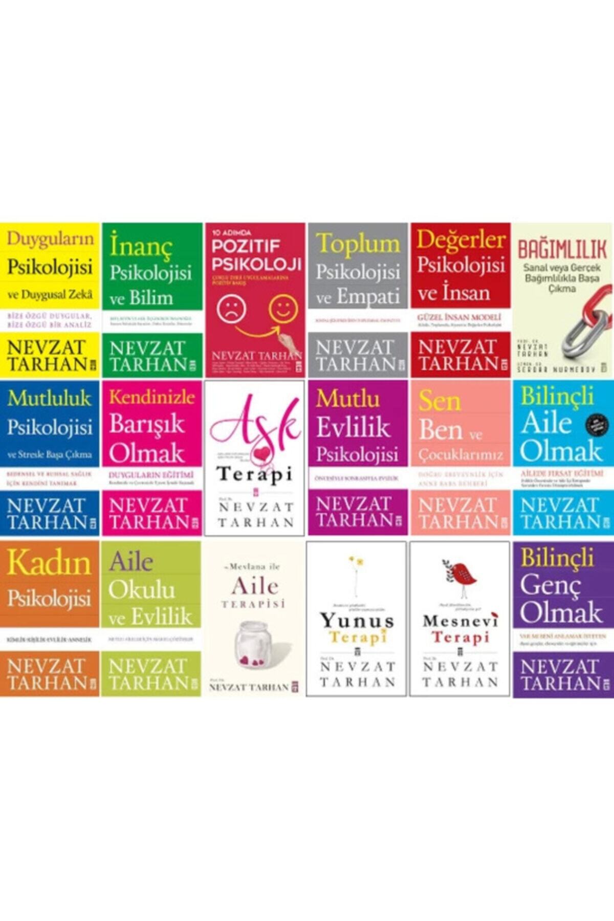 Timaş Yayınları Nevzat Tarhan 18 Kitap Psikoloji Seti - Duygular - Inanç - Pozitif Psikoloji - Değerler - Bağımlılık